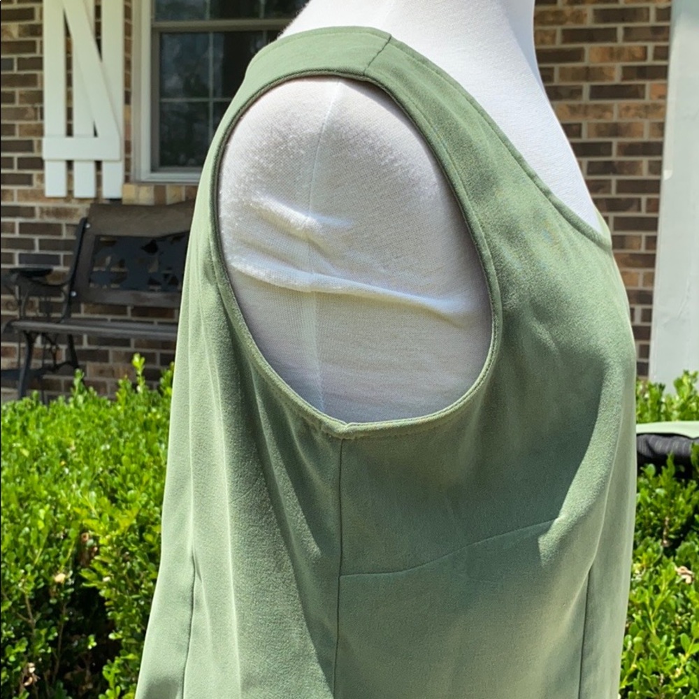 Miss Dorby Black Blazer and Green Top - Picture 7 of 8